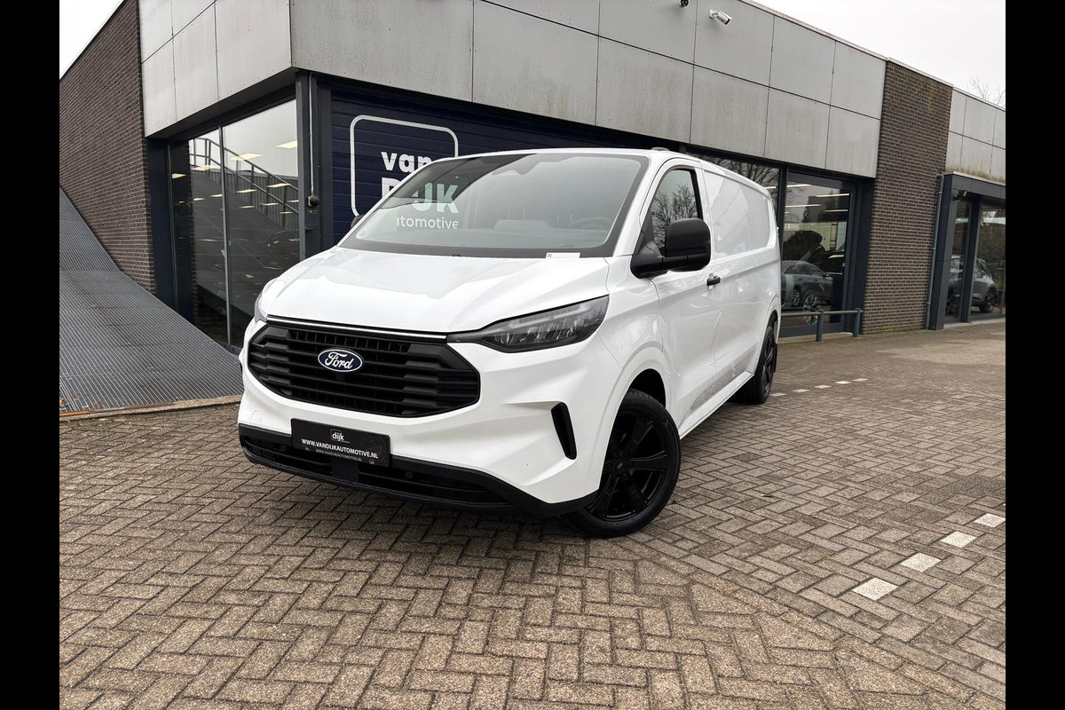 Ford Transit Custom 320L L2H1 Trend 136 PK NIEUW MODEL LICHTMETALEN VELGEN LED AIRCO CRUISE CONTROL CAMERA NAVIGATIE DMV CARPLAY LAADRUIMTE BETIMMERING