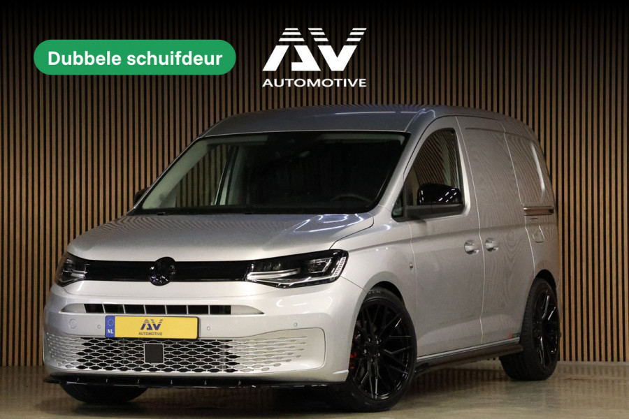 Volkswagen Caddy Cargo 2.0 TDI DSG | L+R Schuifdeur | ACC | Side Assist | Lane Assist | Virtual Cockpit | Camera | CarPlay | Stoelverwarming | LED Koplampen | Sidebars | Spoilerkit | DAB | Fabrieksgarantie | Facelift model | BPM Vrij