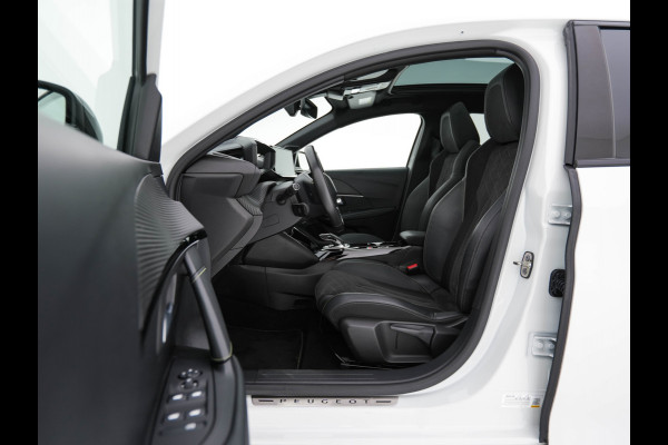 Peugeot e-208 EV GT Pack 50 kWh (3-Fase-11kW) {SOH-86%} (INCL-BTW) *HEATPUMP | PANO | FULL-LED | DIGI-COCKPIT | BLINDSPOT | CAMERA | LEATHER-ALCANTARA | AMBIENTLIGHT | NAVI-FULLMAP | LANE-ASSIST | KEYLESS | DAB | CCS-FASTLOADER | HEATED-SPORTSEATS