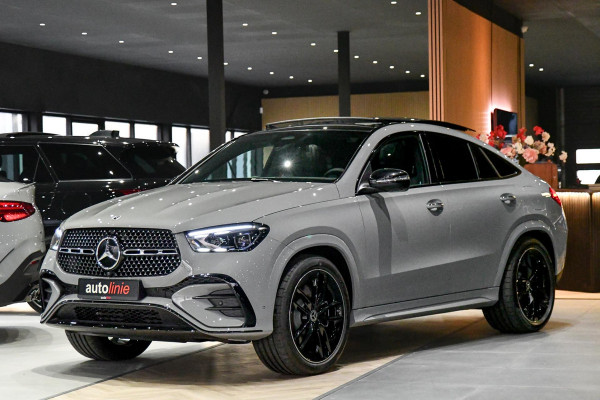 Mercedes-Benz GLE Coupé 400 e 4MATIC AMG. Pano, Distronic, Memory, HUD, 360 3D, Burm, Luchtv, Keyless, Trekhaak, Dodeh!