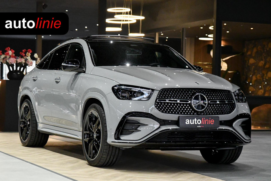 Mercedes-Benz GLE Coupé 400 e 4MATIC AMG. Pano, Distronic, Memory, HUD, 360 3D, Burm, Luchtv, Keyless, Trekhaak, Dodeh!