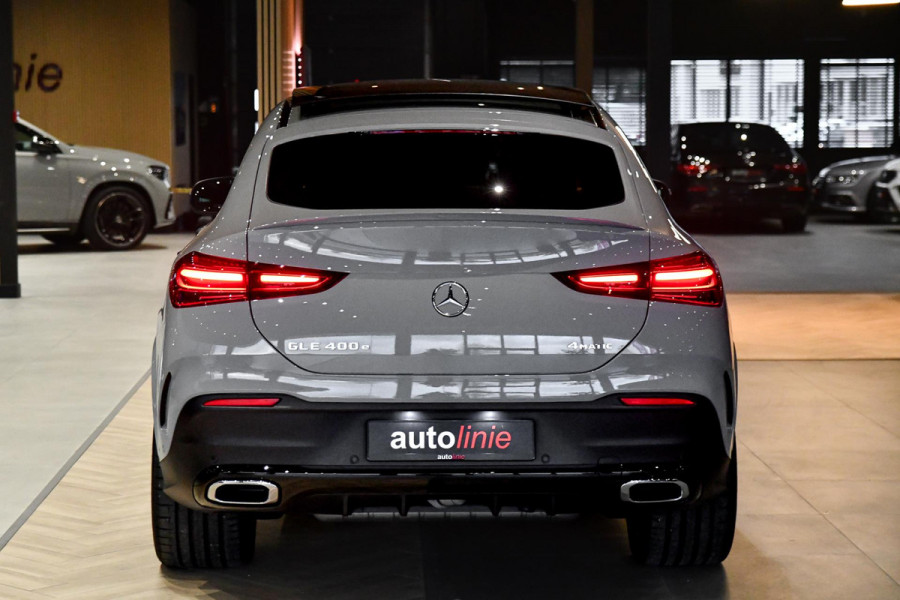 Mercedes-Benz GLE Coupé 400 e 4MATIC AMG. Pano, Distronic, Memory, HUD, 360 3D, Burm, Luchtv, Keyless, Trekhaak, Dodeh!