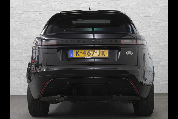 Land Rover Range Rover Velar 250 pk AWD R-Dynamic S | 360 Camera | Panorama | ACC | Leder | Meridian | Garantie | Memory | Stoelventilatie | Carbon | Black-Optic | Sfeerverlichting | NL Auto | NAP | Dealer onderhouden. Btw Auto | 34580,= ex btw | 24950,=  ex btw & ex bpm.