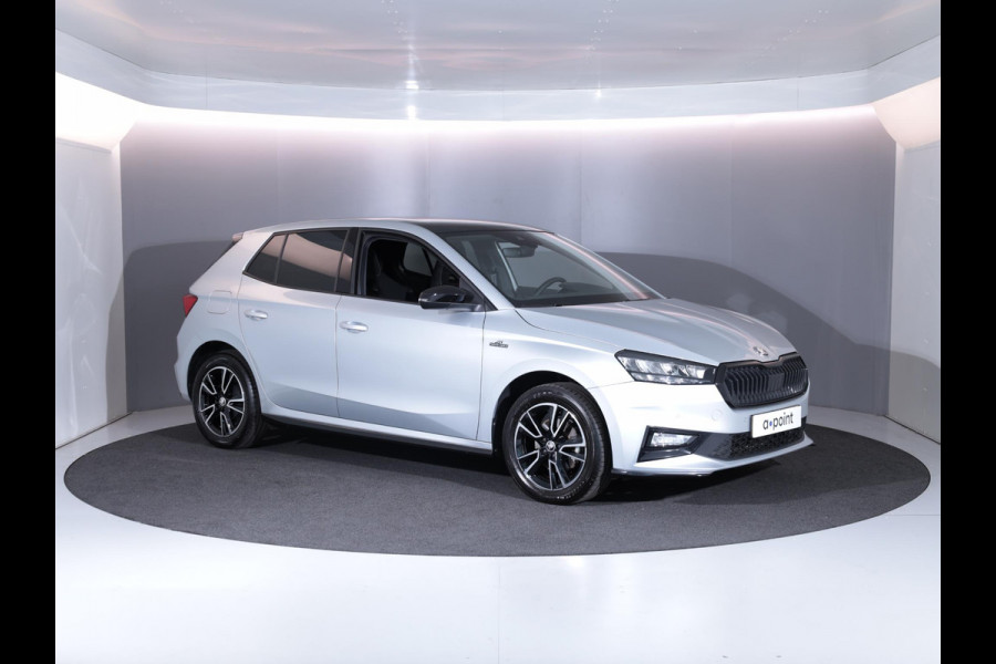 Škoda Fabia 1.0 TSI Monte Carlo 115 pk Automaat (DSG) | Panoramadak|  Verlengde garantie | Navigatie via App | Parkeersensoren | Achteruitrijcamera | Stoelverwarming |