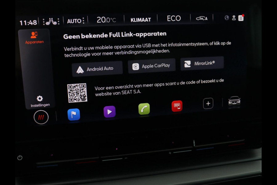 Seat Leon 1.4 TSI eHybrid PHEV FR | Stoel & stuurverwarming | Camera | Adaptive cruise | Carplay | Navigatie | Sfeerverlichting | Park Assist | Climate control | Full LED | PHEV | Plug In