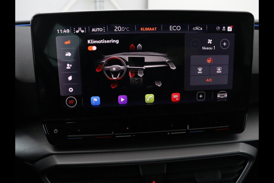 Seat Leon 1.4 TSI eHybrid PHEV FR | Stoel & stuurverwarming | Camera | Adaptive cruise | Carplay | Navigatie | Sfeerverlichting | Park Assist | Climate control | Full LED | PHEV | Plug In