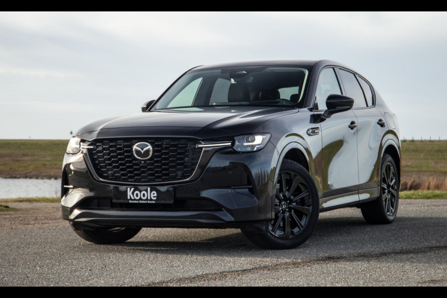 Mazda CX-60 2.5 e-SkyActiv PHEV Homura 360 CAMERA / STOELVERWARMING + KOELING / CARPLAY / ADAPTIVE CRUISE
