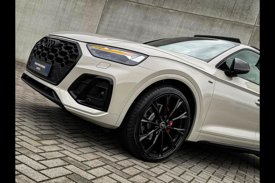 Audi Q5 55TFSI e 367PK Quattro Competition S Edition S-Line 1é Eig! Audi Exclusive|Pano|Luchtvering|S-Kuipstoelen|HD Matrix|Carbon