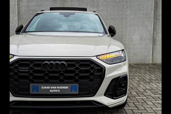 Audi Q5 55TFSI e 367PK Quattro Competition S Edition S-Line 1é Eig! Audi Exclusive|Pano|Luchtvering|S-Kuipstoelen|HD Matrix|Carbon