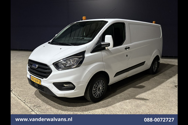 Ford Transit Custom 2.0 TDCI 130pk L2H1 Euro6 Airco | Camera | Apple Carplay | LED | Cruisecontrol | 2800kg Trekhaak Android Auto, Stoelverwarming, Verwarmde voorruit, Parkeersensoren