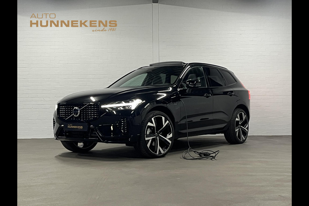 Volvo XC60 2.0 T6 Plug-in hybrid AWD Plus Dark Open dak | Adapt. Cruise | Stuur-/stoelverwarming | 360 camera | Memory | Carplay | H&K | Leder