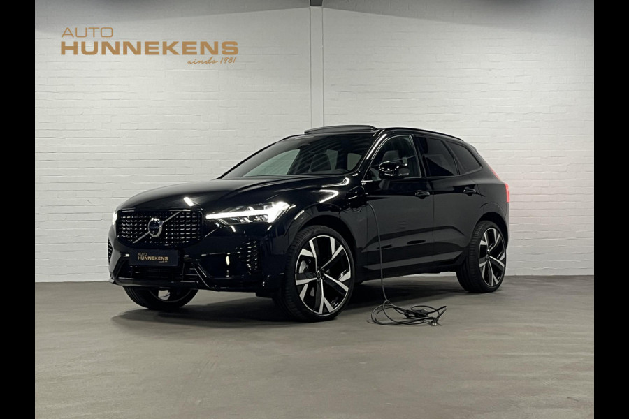 Volvo XC60 2.0 T6 Plug-in hybrid AWD Plus Dark Open dak | Adapt. Cruise | Stuur-/stoelverwarming | 360 camera | Memory | Carplay | H&K | Leder