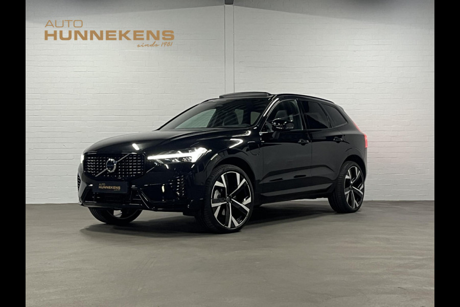 Volvo XC60 2.0 T6 Plug-in hybrid AWD Plus Dark Open dak | Adapt. Cruise | Stuur-/stoelverwarming | 360 camera | Memory | Carplay | H&K | Leder