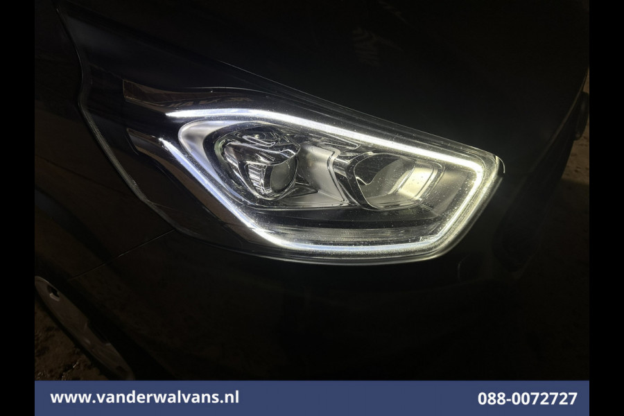 Ford Transit Custom 2.0 TDCI L1H1 Euro6 Airco | LED | Cruisecontrol | Verwarmde voorruit Parkeersensoren, Bijrijdersbank, 2500kg trekvermogen