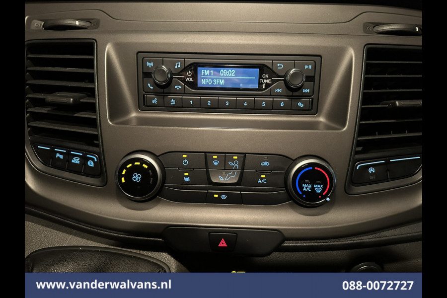 Ford Transit Custom 2.0 TDCI L1H1 Euro6 Airco | LED | Cruisecontrol | Verwarmde voorruit Parkeersensoren, Bijrijdersbank, 2500kg trekvermogen