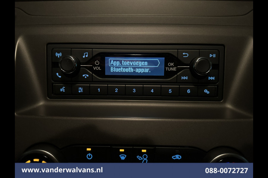 Ford Transit Custom 2.0 TDCI L1H1 Euro6 Airco | LED | Cruisecontrol | Verwarmde voorruit Parkeersensoren, Bijrijdersbank, 2500kg trekvermogen