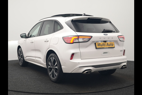 Ford Kuga 2.5 ST-Line X Plug In Hybrid 225pk Dealer O.H. PHEV | Panodak | Trekhaak Af Fabriek | Adaptive Cruise | Head Up | 360 Camera | Alcantara Sportstoelen Verwarmd | Bang & Olufsen | Stuur Verwarmd | Apple Carplay | Keyless | Blis | Navigatie