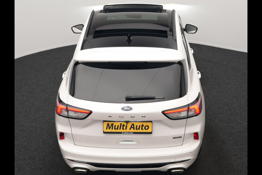 Ford Kuga 2.5 ST-Line X Plug In Hybrid 225pk Dealer O.H. PHEV | Panodak | Trekhaak Af Fabriek | Adaptive Cruise | Head Up | 360 Camera | Alcantara Sportstoelen Verwarmd | Bang & Olufsen | Stuur Verwarmd | Apple Carplay | Keyless | Blis | Navigatie