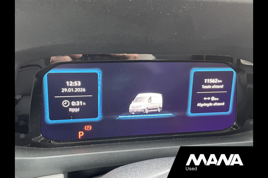Volkswagen Crafter 35 2.0TDI 140PK L3H2 Automaat Nieuw model Cruise Sensoren