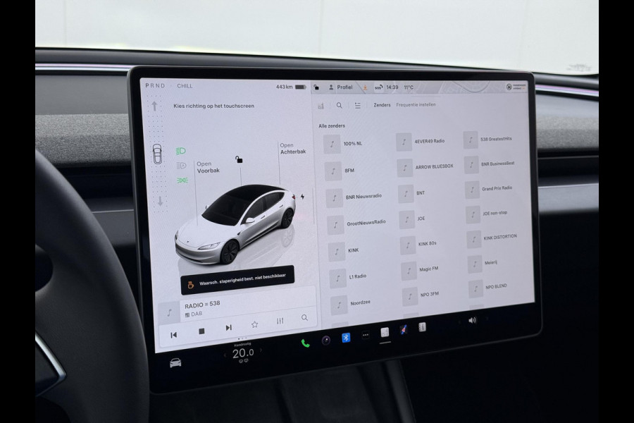 Tesla Model 3 Premium Long Range AWD 78 kWh VAN €42.900,- NU VOOR SLECHTS €39.440,- Uw LENTEVOORDEEL €3.460,- |ORGINELE AFN. TREKHAAK TESLA| AUTOPILOT| STOELVENTILATIE + VERWARMING| VOLLEDIGE TESLA GARANTIE T/M 01/2028 OF 80.000KM| DE HOOGVOLTACCU EN AANDRIJFLIJN TOT 2032 of 192.000KM |