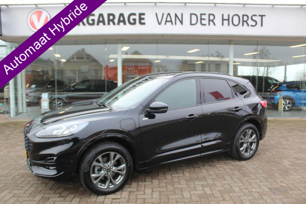 Ford Kuga 2.5 PHEV ST-Line X , 1500kg Trekgewicht Hybride rijden voor een reële prijs ! Adaptive Cruise Control, Stoel-, stuur- en voorraamverwarming, Climate Control, Metallic lak, Camera v+a, Elektr. achterklep, Side- en lane assist etc.