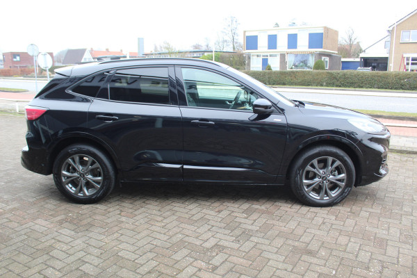 Ford Kuga 2.5 PHEV ST-Line X , 1500kg Trekgewicht Hybride rijden voor een reële prijs ! Adaptive Cruise Control, Stoel-, stuur- en voorraamverwarming, Climate Control, Metallic lak, Camera v+a, Elektr. achterklep, Side- en lane assist etc.