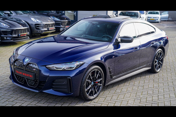 BMW i4 M50 High Executive 84 kWh | Schuifdak | BTW incl. | Harman/Kardon | Head up | Adaptieve cruise | Kuipstoelen | 360 cam |
