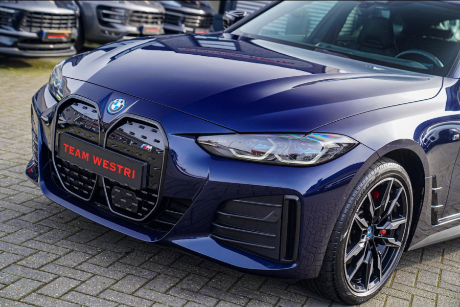 BMW i4 M50 High Executive 84 kWh | Schuifdak | BTW incl. | Harman/Kardon | Head up | Adaptieve cruise | Kuipstoelen | 360 cam |