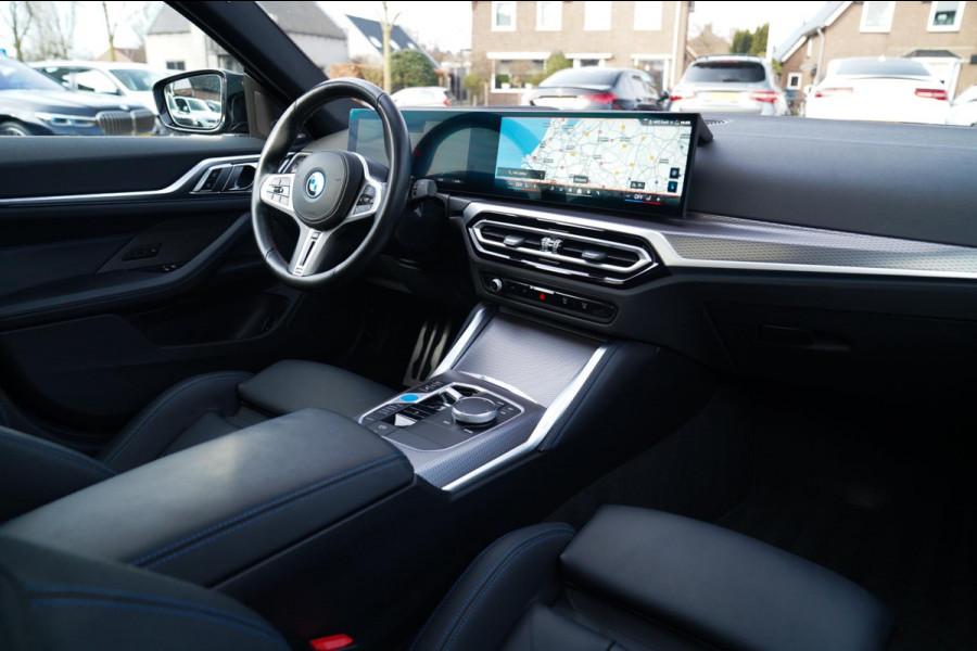 BMW i4 M50 High Executive 84 kWh | Schuifdak | BTW incl. | Harman/Kardon | Head up | Adaptieve cruise | Kuipstoelen | 360 cam |
