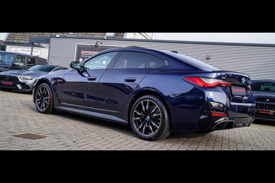 BMW i4 M50 High Executive 84 kWh | Schuifdak | BTW incl. | Harman/Kardon | Head up | Adaptieve cruise | Kuipstoelen | 360 cam |