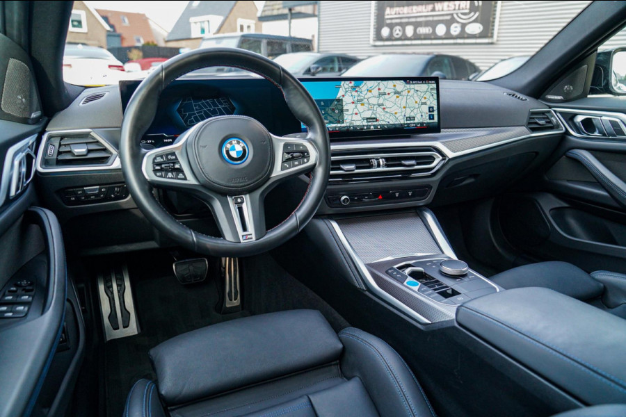 BMW i4 M50 High Executive 84 kWh | Schuifdak | BTW incl. | Harman/Kardon | Head up | Adaptieve cruise | Kuipstoelen | 360 cam |