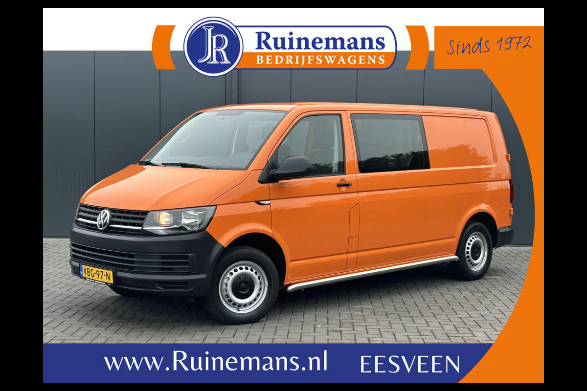 Volkswagen Transporter 2.0 TDI 102 PK TRENDLINE / L2H1 / 1e EIG. / DUBBEL CABINE / TREKHAAK / AIRCO / CRUISE