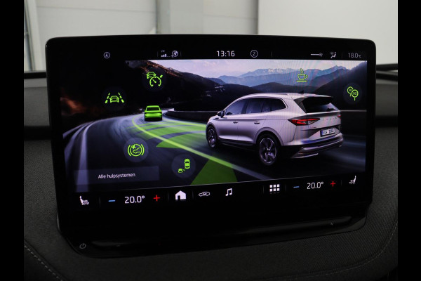 Škoda ENYAQ iV 60 | Stoelverwarming | Adaptive cruise | Warmtepomp | Matrix LED | Keyless | Carplay | Stuurverwarming | Navigatie | Sfeerverlichting | Half leder | Climate control
