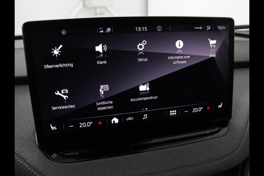 Škoda ENYAQ iV 60 | Stoelverwarming | Adaptive cruise | Warmtepomp | Matrix LED | Keyless | Carplay | Stuurverwarming | Navigatie | Sfeerverlichting | Half leder | Climate control