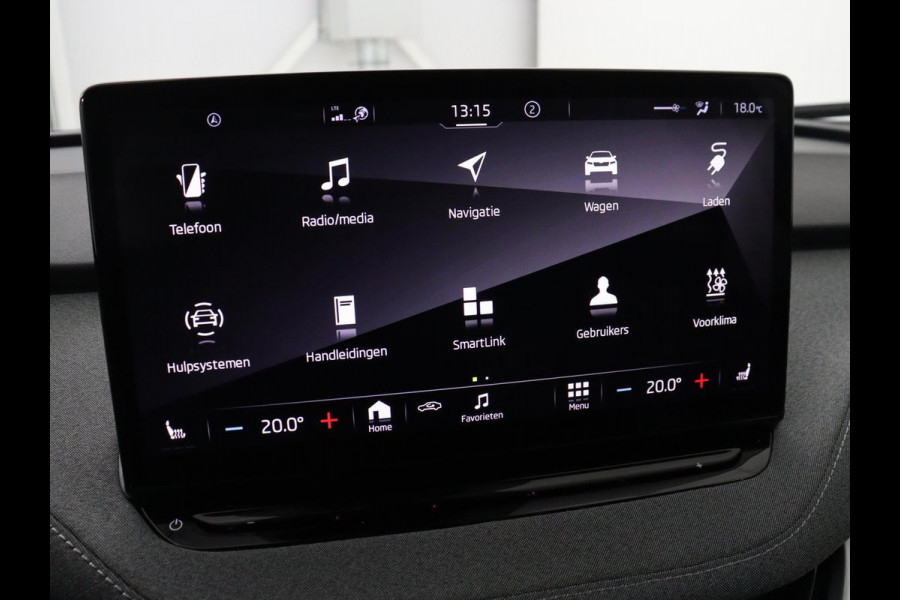 Škoda ENYAQ iV 60 | Stoelverwarming | Adaptive cruise | Warmtepomp | Matrix LED | Keyless | Carplay | Stuurverwarming | Navigatie | Sfeerverlichting | Half leder | Climate control