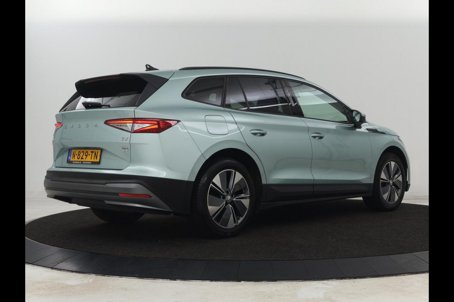 Škoda ENYAQ iV 60 | Stoelverwarming | Adaptive cruise | Warmtepomp | Matrix LED | Keyless | Carplay | Stuurverwarming | Navigatie | Sfeerverlichting | Half leder | Climate control