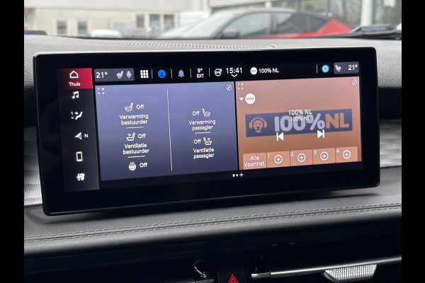 Alfa Romeo Tonale 1.3T PHEV Edizione Speciale 280pk! | Volle uitrusting! | Lederen bekleding | 360 graden Camera | Stoelverwarming/ventilatie | Adaptive cruise control | Schakelflippers |