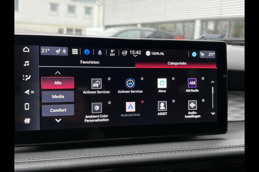 Alfa Romeo Tonale 1.3T PHEV Edizione Speciale 280pk! | Volle uitrusting! | Lederen bekleding | 360 graden Camera | Stoelverwarming/ventilatie | Adaptive cruise control | Schakelflippers |