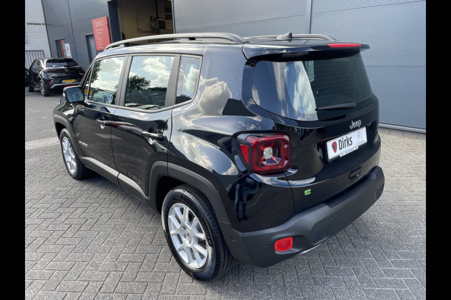 Jeep Renegade 1.5T e-Hybrid Limited (Stoel-/- stuurwiel verwarming - Camera - Keyless Entry - Navigatie - Automatische Airco - LED - Parkeerse