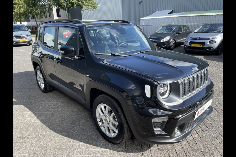 Jeep Renegade 1.5T e-Hybrid Limited (Stoel-/- stuurwiel verwarming - Camera - Keyless Entry - Navigatie - Automatische Airco - LED - Parkeerse