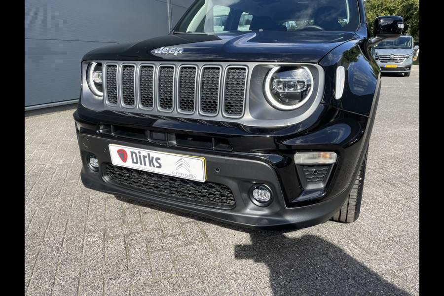 Jeep Renegade 1.5T e-Hybrid Limited (Stoel-/- stuurwiel verwarming - Camera - Keyless Entry - Navigatie - Automatische Airco - LED - Parkeerse