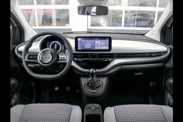 Fiat 500 Hybrid Torino Launch Edition | Private Lease € 387,- | New | Clima | Carplay | PDC | Priv Glass | Celestial Blue