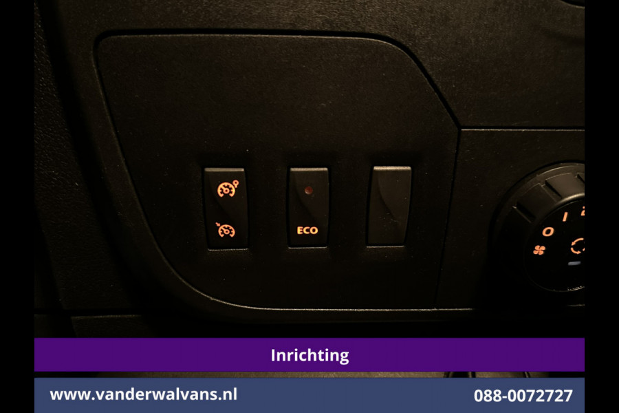 Renault Master 2.3 dCi 131pk L2H2 Inrichting Euro6 Airco | Imperiaal | Navigatie | Cruisecontrol | 2500kg Trekhaak Parkeersensoren, Trap, Sidebars, Bijrijdersbank