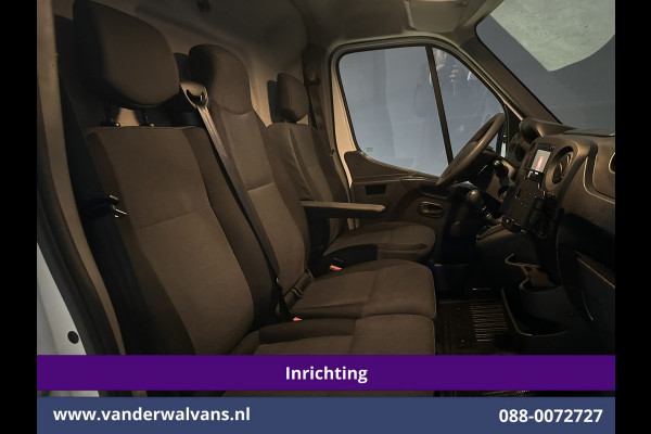 Renault Master 2.3 dCi 131pk L2H2 Inrichting Euro6 Airco | Imperiaal | Navigatie | Cruisecontrol | 2500kg Trekhaak Parkeersensoren, Trap, Sidebars, Bijrijdersbank