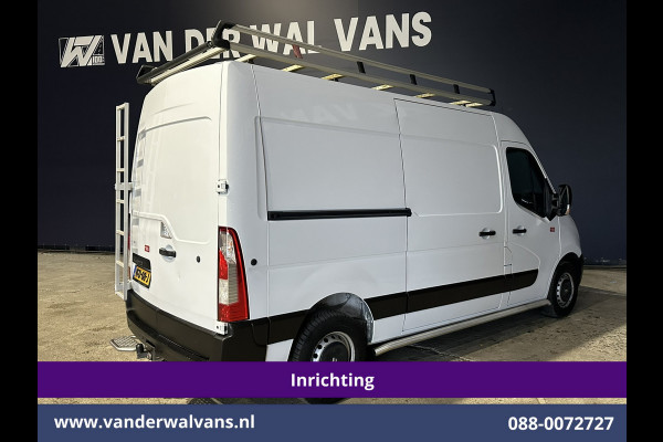 Renault Master 2.3 dCi 131pk L2H2 Inrichting Euro6 Airco | Imperiaal | Navigatie | Cruisecontrol | 2500kg Trekhaak Parkeersensoren, Trap, Sidebars, Bijrijdersbank