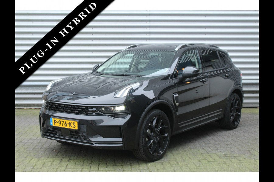 Lynk & Co 01 1.5 262pk PHEV Black Edition 360 Camera SoH 99% BTW NL-Auto NAP Panoramadak Clima Cruise Navi Carplay  20"LMV El. Klep