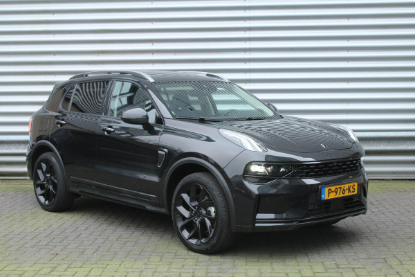 Lynk & Co 01 1.5 262pk PHEV Black Edition 360 Camera SoH 99% BTW NL-Auto NAP Panoramadak Clima Cruise Navi Carplay  20"LMV El. Klep