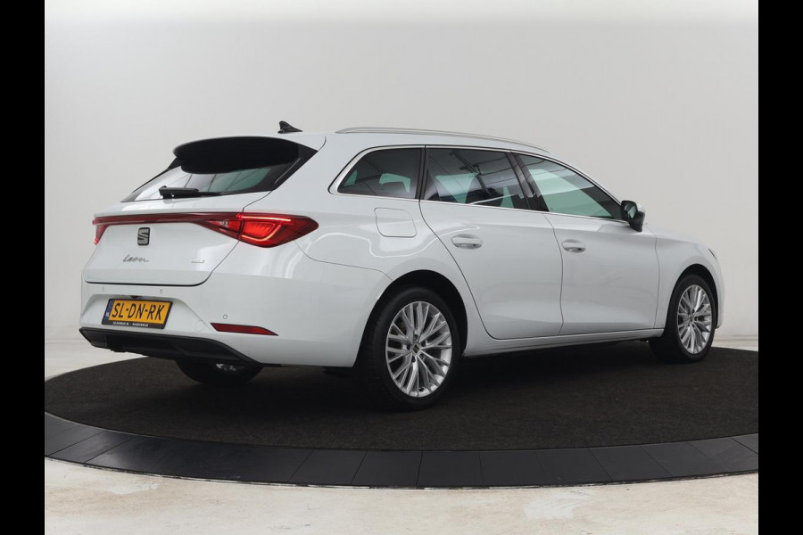 Seat Leon 1.4 TSI eHybrid PHEV Xcellence | Leder/Alcantara | Stoelverwarming | Adaptive cruise | Carplay | Sfeerverlichting | Navigatie | Stuurverwarming | Keyless | Full LED | Plug In