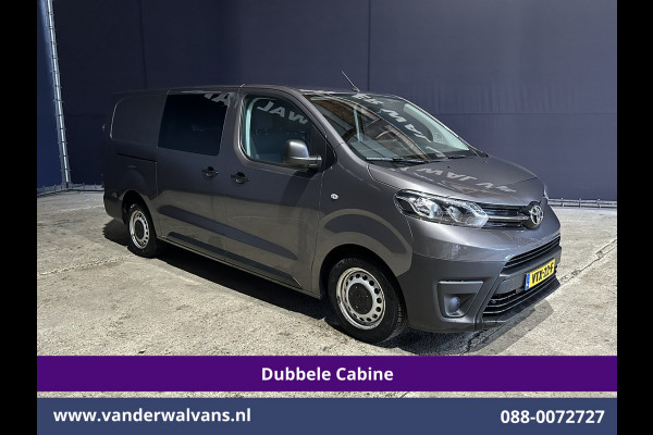 Toyota ProAce Worker 2.0 D-4D 145pk L3H1 Dubbele Cabine Euro6 Airco | 6-Zits | Navigatie | Apple Carplay | Cruisecontrol Android Auto, Parkeersensoren