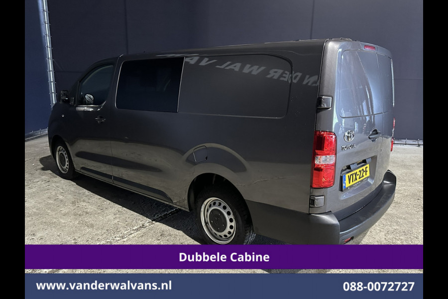 Toyota ProAce Worker 2.0 D-4D 145pk L3H1 Dubbele Cabine Euro6 Airco | 6-Zits | Navigatie | Apple Carplay | Cruisecontrol Android Auto, Parkeersensoren